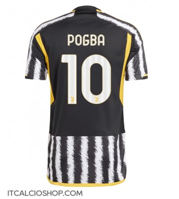 Juventus Paul Pogba #10 Prima Maglia 2023-24 Manica Corta